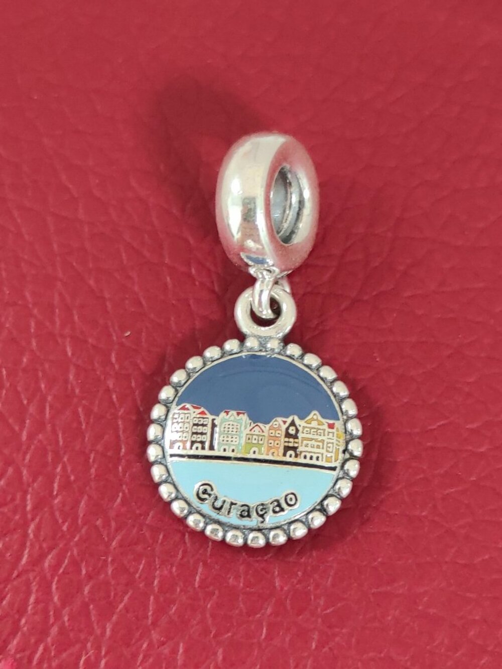 Pandora Curaçao Caribbean Exclusive Dutch Canal Houses Dangle Charm